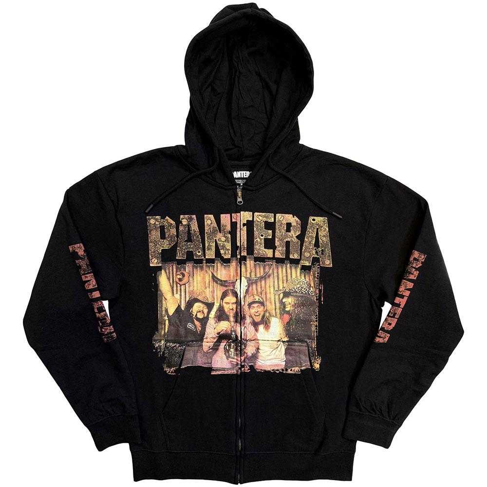 Pantera - Bong Group Zip hoodie - Black